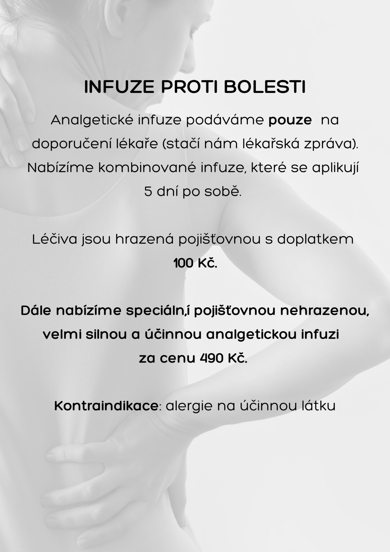 Infuze proti bolesti od ledna 2026 !