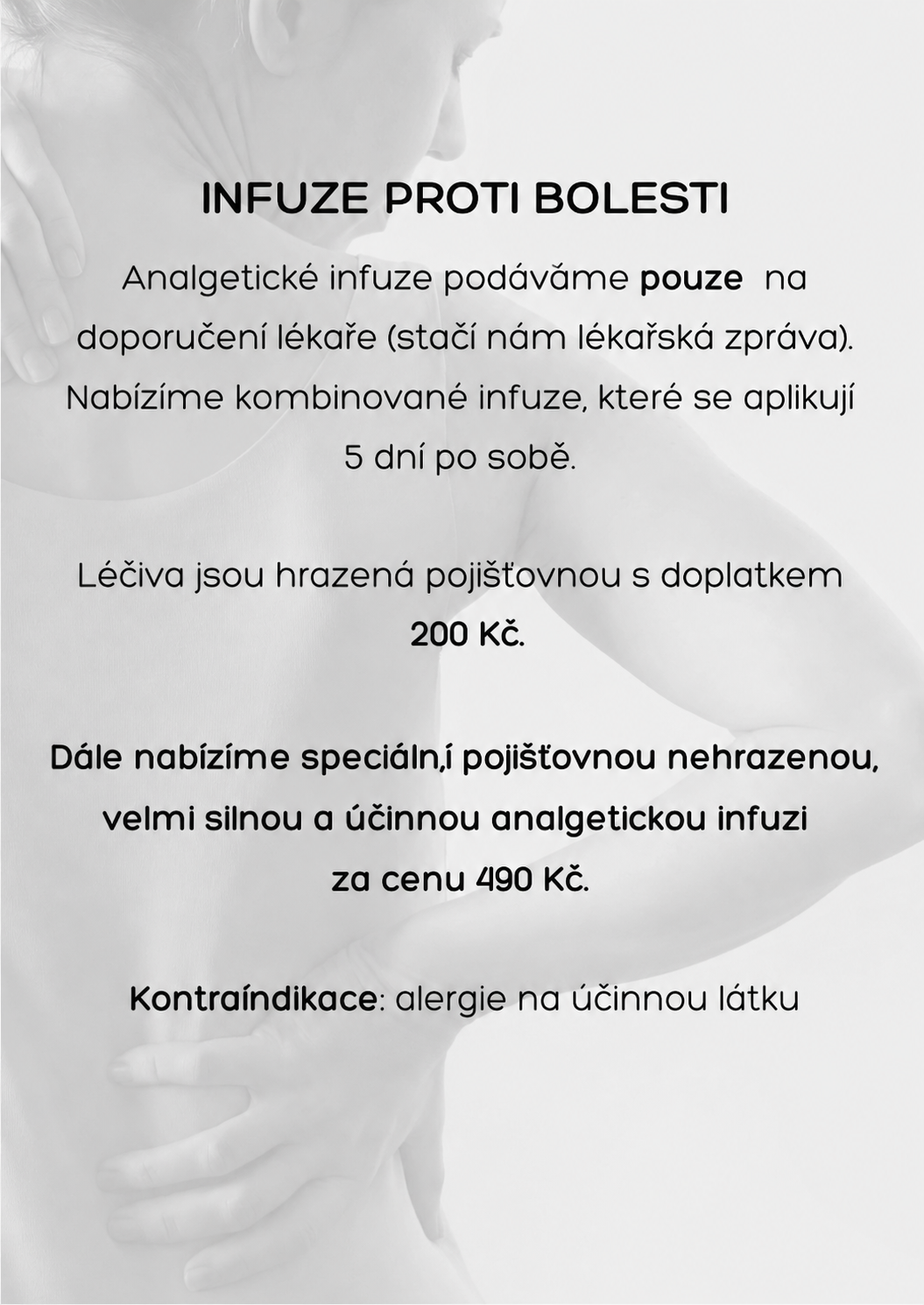 Infuze proti bolesti od ledna 2026 !